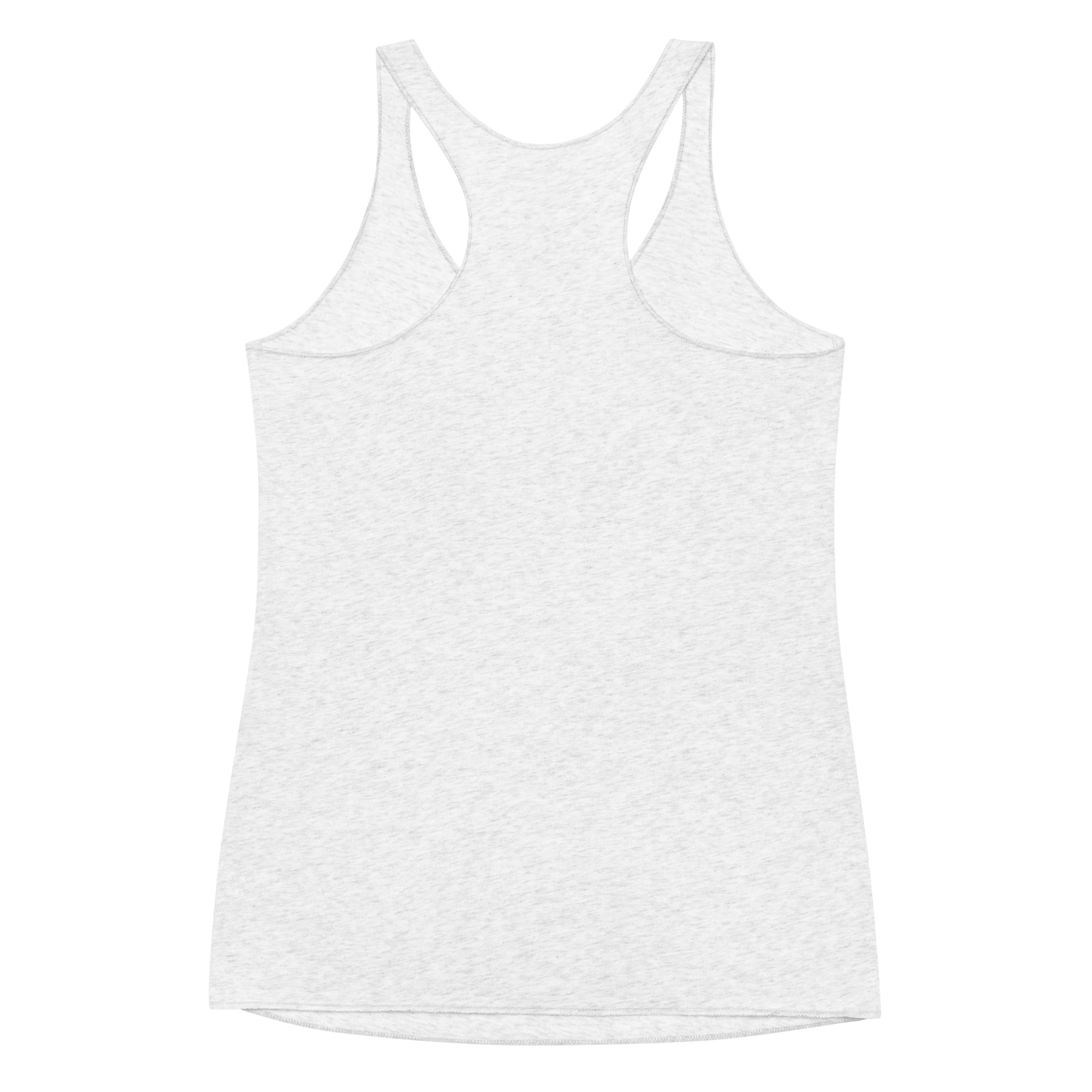 White tank top on a white background