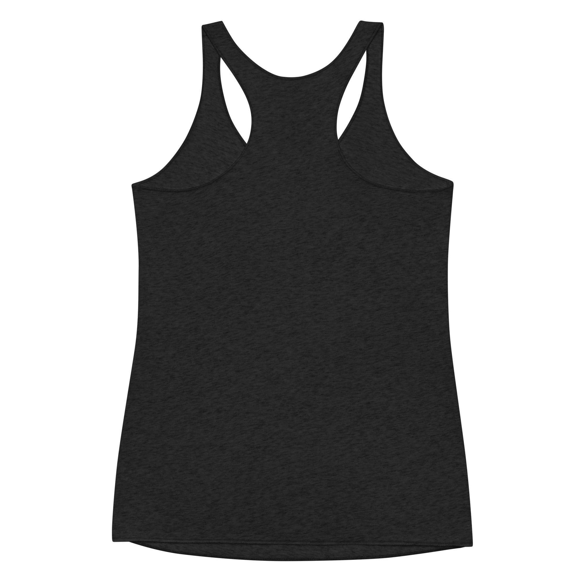 Black tank top on a white background